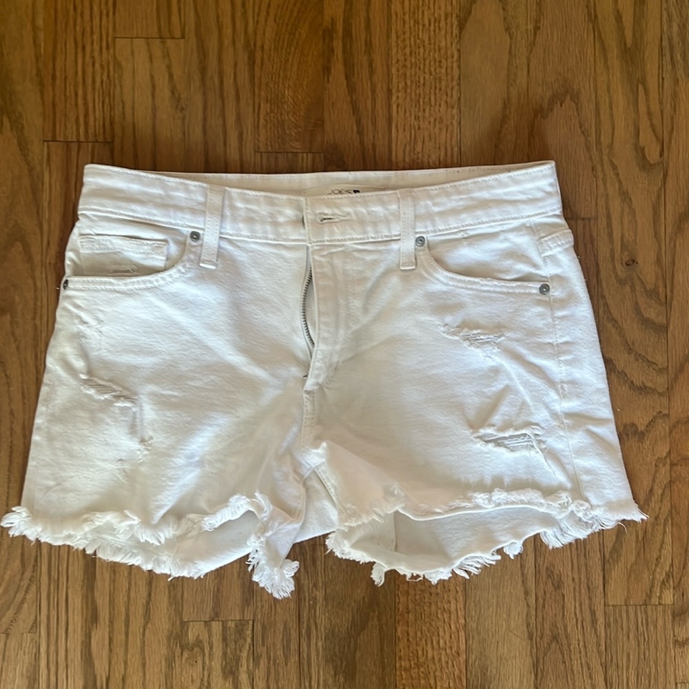 Joe’s Jeans White Cut off Shorts